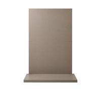 Acantha X2 Tile & Stove Hearth Set In Linen