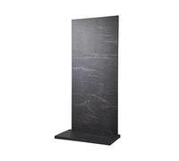 Acantha x3 Tile & Stove Hearth Set in Lava Stone