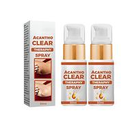 Acanthoclear Therapy Spray,Acanthosis Nigricans Therapy Spray,Dark Spot Remover Lighten Body Black Skin,Permanent Whitening (2pcs)