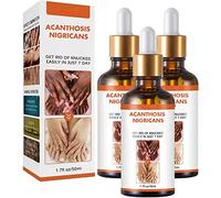 Acanthosis Nigricans Therapy Oil, Dark Spot Corrector Oil, Acanthosis Nigricans Treatment, Dark Spot Remover Lighten Body Black Skin, Removing Dark Knuckle Finger Elbow (3pcs)