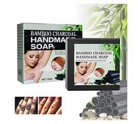 Acanthosis Nigricans Treatment Bamboo Charcoal Soap, Natural Bamboo Charcoal Essential Oil Soap, Dark Spot Remover Lighten Body Black Skin (1PC)
