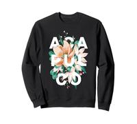 Acapulco Tropical Floral Design Mexico Beach Vibes Sweatshirt