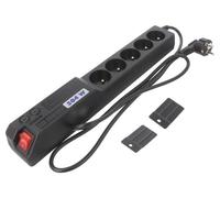 ACAR-504W-1.5 ACAR 504W 1.5M Power Strip: Fusing Sockets: 5 250VAC 10A