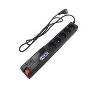 ACAR-504WF-1.5 ACAR 504WF 1.5M Power Strip: Fusing Sockets: 5 250VAC 10