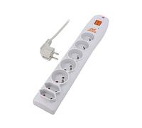 ACAR P7 5M GREY Power Strip: Fusing Sockets: 7 230VAC 10A Grey HSK DATA
