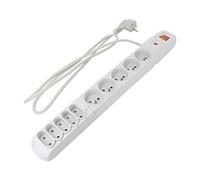 ACAR-S10-1.5GY ACAR S10 1.5M GREY Power Strip: Fusing Sockets: 10 230VA