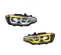 AcarKing Auto Headlight Assemblies For F30 For F35 2013-2019 | car Headlights Car Xenon Headlight Assemblies Dual-Color Fog DRL Brake Turn Signal Lamp