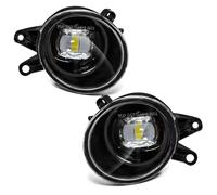 AcarKing Car Front Fog Light Compatible With A1 B6 2001 2002 2003 2004 2005 Front Bumper Illumination Fog Lamp Daytime Running Lights Waterproof Parts(Size A White)
