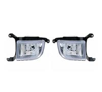 AcarKing Car Front Fog Light Compatible With Daewoo For Lacetti 2003 2004 2005 2006 2007 Front Bumper Fog Lamp Daytime Running Lights 1pair 96551091(A Pair)
