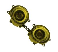AcarKing Car Front Fog Light Compatible With Daihatsu For Coo 2005 2006 2007 2008 2009 2010 2011 2012 2013 2014 2015 2016 Front Bumper Fog Lamp Daytime Lights(Yellow Lens)