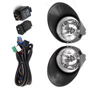 AcarKing Car Front Fog Light Compatible With Toyota For Sequoia 2008-2010 2011 2012 2013 2014 2015 Front Bumper Illumination Fog Lamp Daytime Running Lights(SIZE A 1 Set)