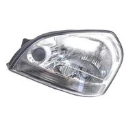 AcarKing car Headlights Compatible With Hyundai For Tucson 2003-2009 2010 2011 2012 Front Bumper Head Light Lamp Head Lamp Light Headlamp Car Front Headlight Assembly(White,Left)
