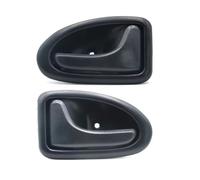AcarKing Car Interior Door Handle Compatible with Clio II 1998-2005 for Scenic I 1999-2003 8200028994 Car Interior Door Handle Replacement Car Inner(Pair Black)