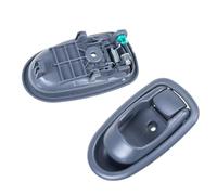 AcarKing Car Interior Door Handle Compatible with Kia for Spectra for Cerato 2002 2003 2004 0K2N1-58330A96 Car Spares Interior Door Handle Inside Interior Door Handle(Right Side Grey)