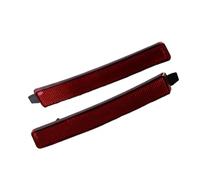AcarKing Car Rear Light Assemblies Compatible With Saturn For Outlook XE XR 2007 2008 2009 2010 Rear Bumper Reflector Lens Warning Strip Car Parts OEM：25881881 25881882
