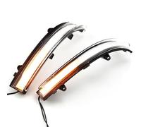 AcarKing Compatible With For Saveiro For Voyage For UP! 2012 2013 2014 2015 2016 2017 2018 2019 2020 Dynamic Turn Signal Blinker Side Mirror Indicator Light Turn Signal Lights(KCrystal White)