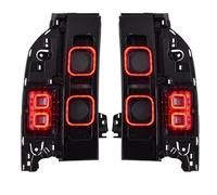 AcarKing Compatible With Land For Rover For Defender 110 90 2020 2021 2022 Car Smoked Tail Lamp Lights Rear Brake Turn Signal Reverse Turn Signal Lights