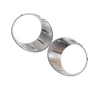 AcarKing Front Fog Light Cover Frame Trim Ring 51117248792 Compatible With Mini For Cooper For Clubman R55 For LCI 2009-2014 For R56 R57 51117248791 Fog Light Grille