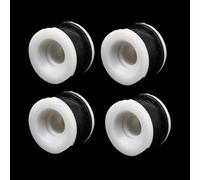 AcarKing Transmission Shifter Cable Compatible with Peugeot for 308 5008 206 Gear Shift Lever Selector Bushing Shifter Loose Repair Linkage Bush Automotive Parts(4Set)