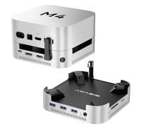 ACASIS 40Gbps Mac mini M4 Dock & Stand with Dual-Bay NVMe SSD Enclosure, Aluminium DP Hub for Mac mini M4 and M4 Pro 2024, 4K60Hz DP, 3X10G USB A, PD 30W, SD/TF 4.0, Support Dual SSD B+M M-Key