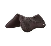 Acavallo Gel & Memory Foam Half Pad, Size: L, Colour: Brown