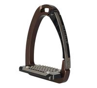 Acavallo Unisex's Brown Arena Safety Stirrup, One