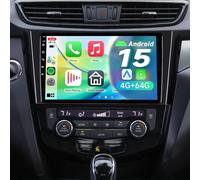 ACAVICA 10.1" IPS Android 15 Car Radio for Nissan Rogue X-Trail Qashqai 2014-2020, 4+64GB Sat Nav, Bluetooth 5.4 WiFi 6, Wireless CarPlay Android Auto, GPS Navi, OTA, DSP, FM/RDS, SWC, HD Rear Camera