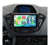 ACAVICA Android 15 Car Stereo 9" IPS Radio for Ford Transit Custom MK4 & Tourneo Custom 2013-2017, Wireless CarPlay Android Auto, BT5.4 WiFi 6, 4+64GB Head Unit, GPS Navi, DSP, FM/RDS with HD Camera
