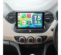 ACAVICA Android 15 Car Stereo 9" IPS Radio for Hyundai i10 II IA/BA 2013-2019, 4+64GB Head Unit, Wireless CarPlay Android Auto, Bluetooth 5.4 WiFi 6, GPS Navigation, DSP, FM/RDS, SWC, HD Rear Camera