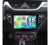 ACAVICA Android 15 Car Stereo Radio for Opel Corsa E 2014-2018, Wireless CarPlay Android Auto, Bluetooth 5.4 WiFi 6, 4+64GB Sat Nav, 9" IPS, GPS Navigation, DSP, FM/RDS, SWC, HD Rear Camera
