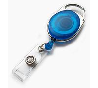 ACB Ltd: Premier Yo Yo Retractable Reel ID Card Holders (pack of 10) (Blue)