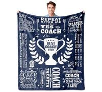ACBEAT Coach Gifts, Coach Gift for Men, Best Coach Ever Gifts Blankets 60"X50", Coach Appreciation Gift, Coach Thank You Gift, Soccer/Football/Baseball/Basketball/Hockey/Tennis Coach Gifts for Men