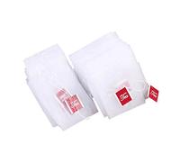 Acbmveen 100Pcs Tea Bag Infuser with String Heal Seal 7 x 6cm Sachet Filter Paper Nylon Teabags Empty Tea Bags