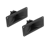 Acbmveen 2Pcs Tweeters Speaker Piezoelectric Tweeter Loudspeaker 150W Ceramic Buzzer Treble Square DIY Audio Speakers