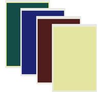 Acbmveen 4Pieces Coloful Engraving Marking Paper 39x27CM Engraving Color Paper Marking Paper for Ceramics Glass Metal