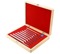 Acbmveen 8Pcs/Set Aluminum Tuning Fork Healing Sound Vibration Therapy 256Hz+288Hz+320Hz+341Hz+384Hz+426Hz+480Hz+512Hz