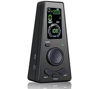 Acbmveen Electronic Metronome Digital Metronome Universal Metronome for Piano Metronome for Guitar Violin Drum,Black