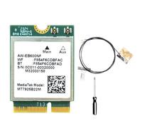 Acbmveen MT7925 WIFI 7 Card+Internal Antennas 5400Mbps M.2 Triple Band 2.4G/5G/6G BT5.3 WiFi Card Adapter for Win10/Win11 Linux