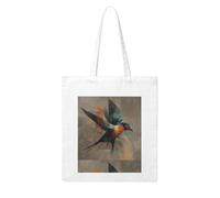 Acbnsll Abstract Swallow Printing Woman Canvas Tote Bag Strong and durable for traveling, shopping, Daily One Size