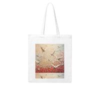 Acbnsll Fantasy Thousand Paper Cranes Printing Woman Canvas Tote Bag Strong and durable for traveling, shopping, Daily One Size