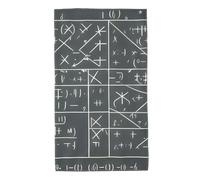 Acbnsll Math Geometry Geek Calculus Printed Towel Towels 27.5x16in Skin-Friendly Absorbent Fluffy and Soft for Bathroom, Beach, Outdoors