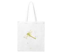 Acbnsll Musical Note Dragonfly Printing Woman Canvas Tote Bag Strong and durable for traveling, shopping, Daily One Size