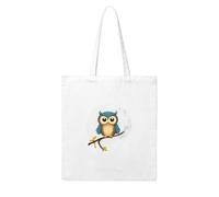 Acbnsll Owl on the moon Printing Woman Canvas Tote Bag Strong and durable for traveling, shopping, Daily One Size