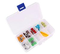 ACBungji Auto Car 5A 7.5A 10A 15A 20A 25A 30A ATO ATC Micro II 2 Blade Fuse Assortment 35 Pieces