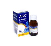 ACC Classic syrup cherry flavor, 100 ml for couth sore throat