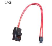 ACC Fuse Holder, 1-Pack 20A 32V Medium-Speed M-Type Automotive Fuse Box for Power Tapping Dash Cam Stereo LED Lights(D)