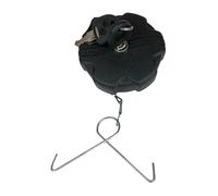 ACC Parts 60mm Vented Locking Fuel Tank Cap Compatible with Volvo DAF Scania Iveco Ford Trucks - Secure Diesel Replacement with 2 Keys