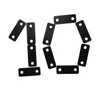 ACC Parts Door Hinge Shim Kit Compatible with Land Rover Series 3 and Defender, 10-Piece Set, OEM MWC1898