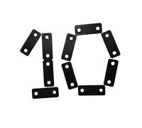 ACC Parts Door Hinge Shim Kit Compatible with Land Rover Series 3 & Defender - Door Alignment Spacer Shims - OEM MWC1898 -10-Piece Set