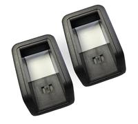 ACC Parts Door Lock Button Surround Set 2-Pack - Compatible with Land Rover Defender 90 110 130 - Direct Fit Interior Door Lock Trim - OEM MXC4738 Replacement